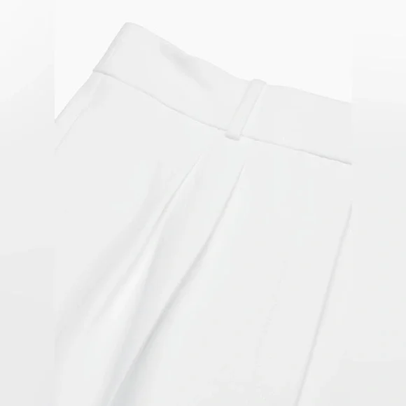 Aritzia Babaton Founder Pant Softly Structured Ultra Wide Leg Pleated Pants NWT - Picture 10 of 10